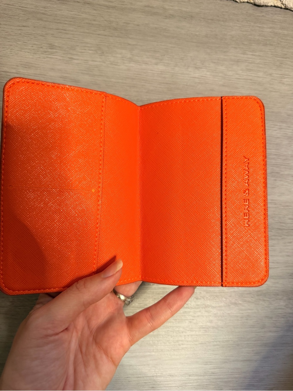 Maje Orange passports hodler/ Case - nwt - Picture 3 of 5